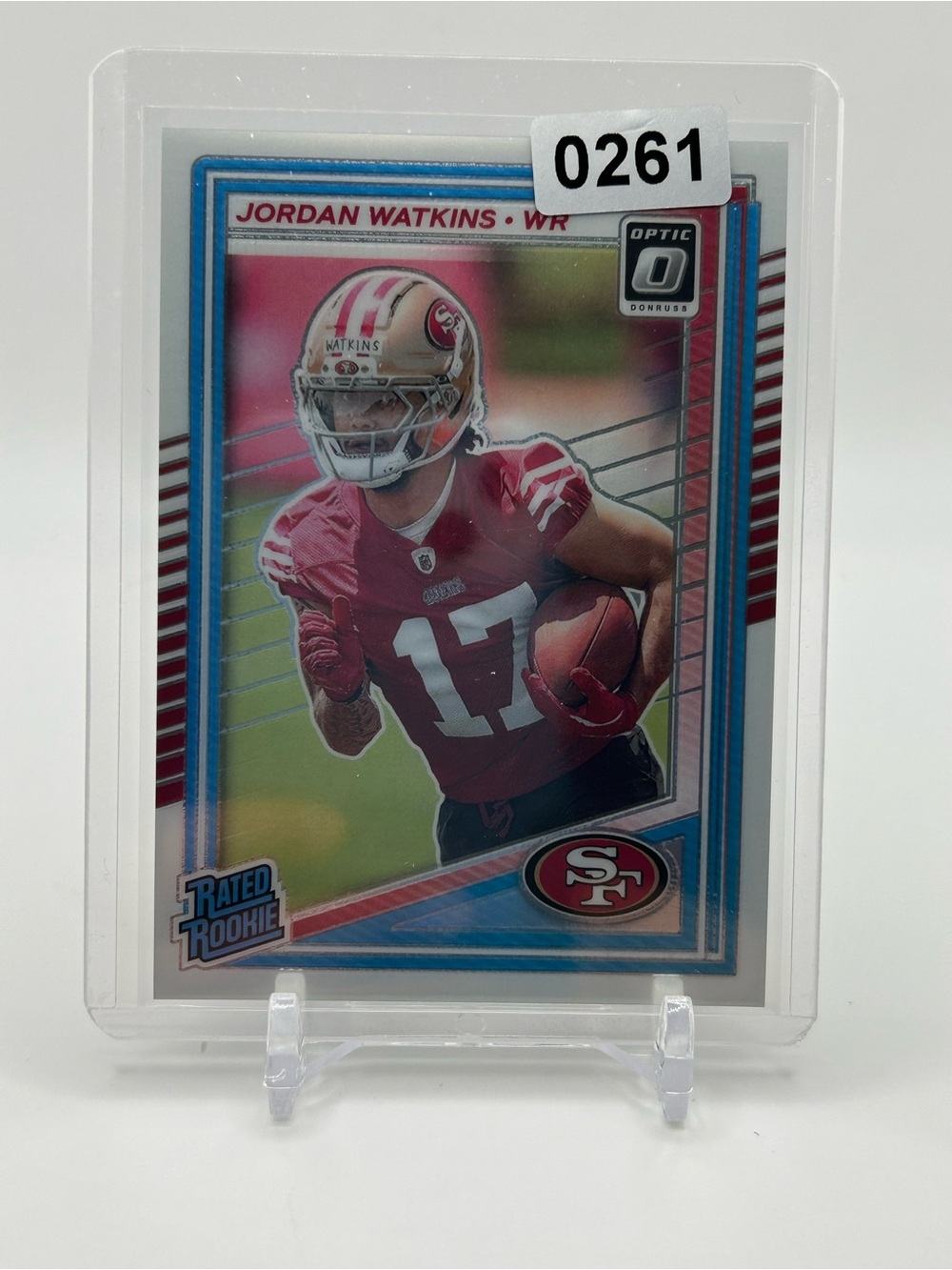 Jordan Watkins Rated Rookie Football Card π - Picture 1 of 2